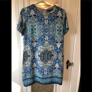 Lulu’s, Paisley Print, Shift Dress, Size Large